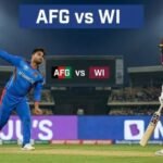 Afghanistan vs West Indies