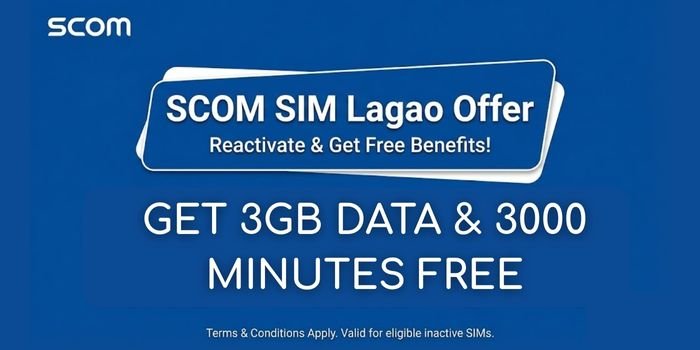 SCOM SIM Lagao Offer