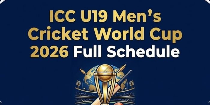 ICC U19 World Cup 2026 Full Schedule, Groups & Fixtures