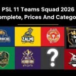 PSL 11 Teams Squad 2026