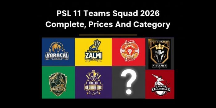 PSL 11 Teams Squad 2026