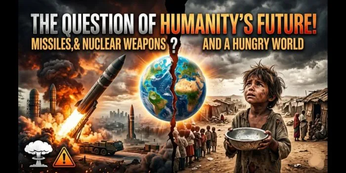 The Question of Humanity’s Future! Missiles, Nuclear Weapons and a Hungry World