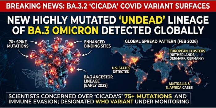 The “Cicada” COVID Variant (BA.3.2): What You Need to Know About the Highly Mutated Strain
