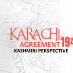 Map of Jammu and Kashmir showing regions affected by the 1949 Karachi Agreement