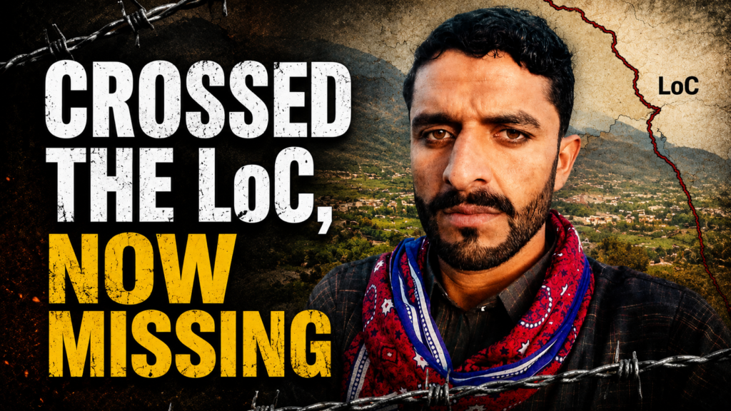 Missing Kashmiri youth near the LoC.