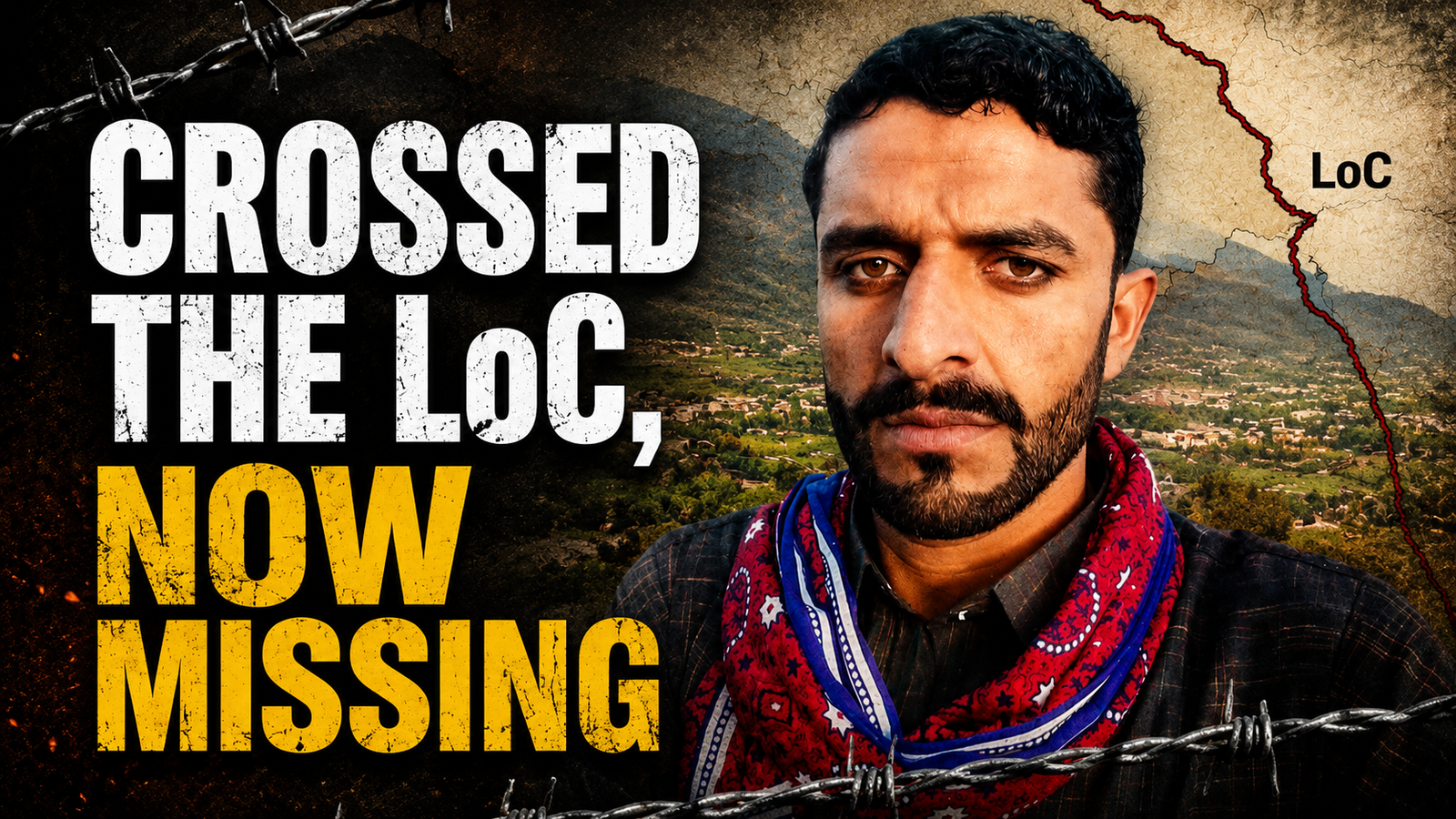 Missing Kashmiri youth near the LoC.