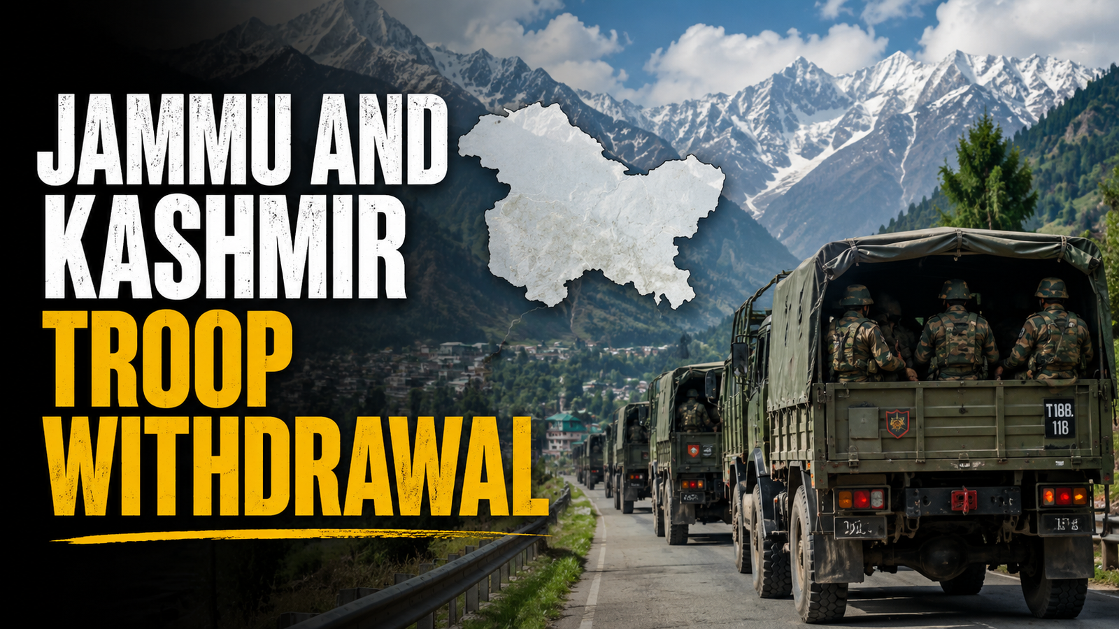 Troop withdrawal in Jammu and Kashmir