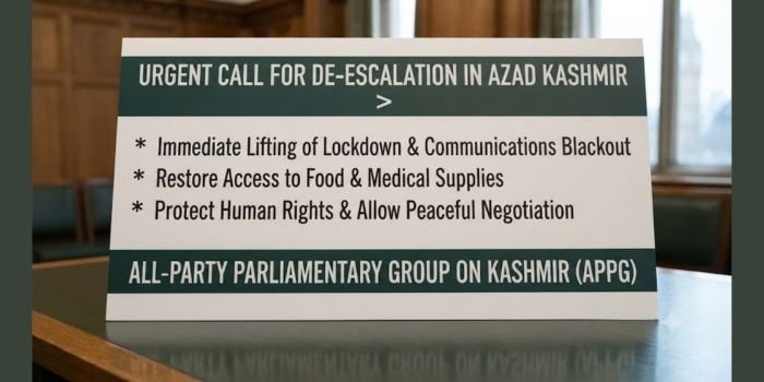 UK Parliamentarians Urge De-escalation Amid Unrest in Azad Kashmir