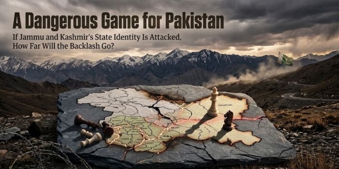 A Dangerous Game for Pakistan:If Jammu and Kashmir’s State Identity Is Attacked, How Far Will the Backlash Go?