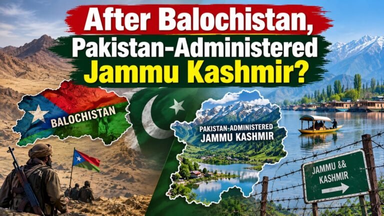 After Balochistan, Pakistan-Administered Jammu Kashmir?