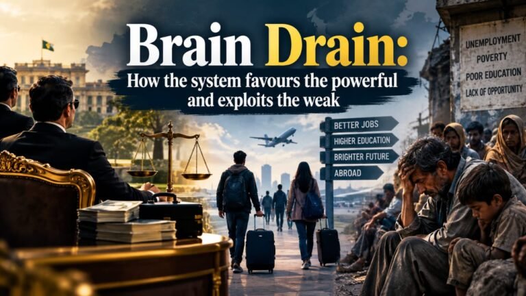 Brain Drain: How the System Favours the Powerful and Exploits the Weak